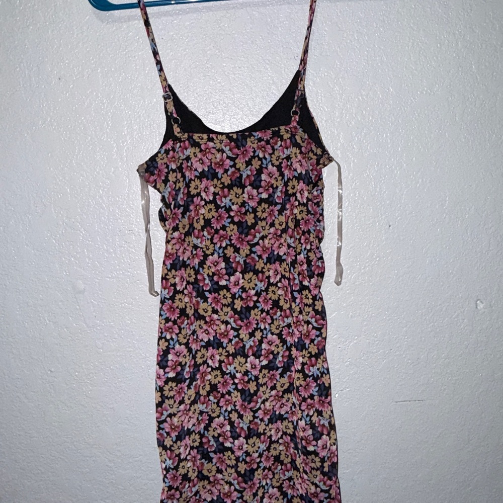 Floral Spaghetti Strap Dress